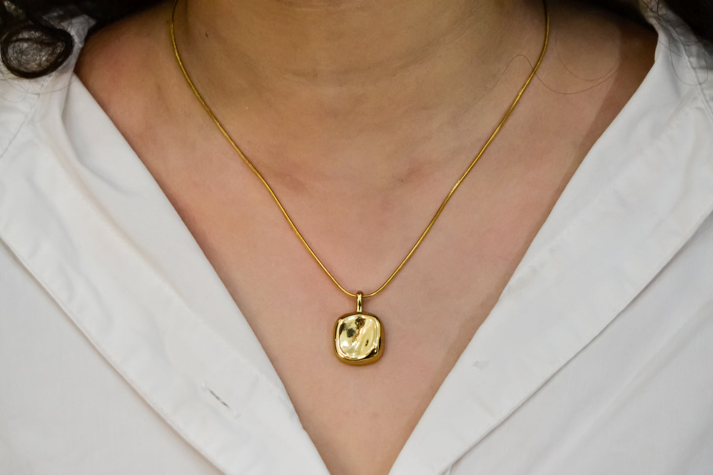 MINIMAL ANTI TARNISH CHAIN PENDANT