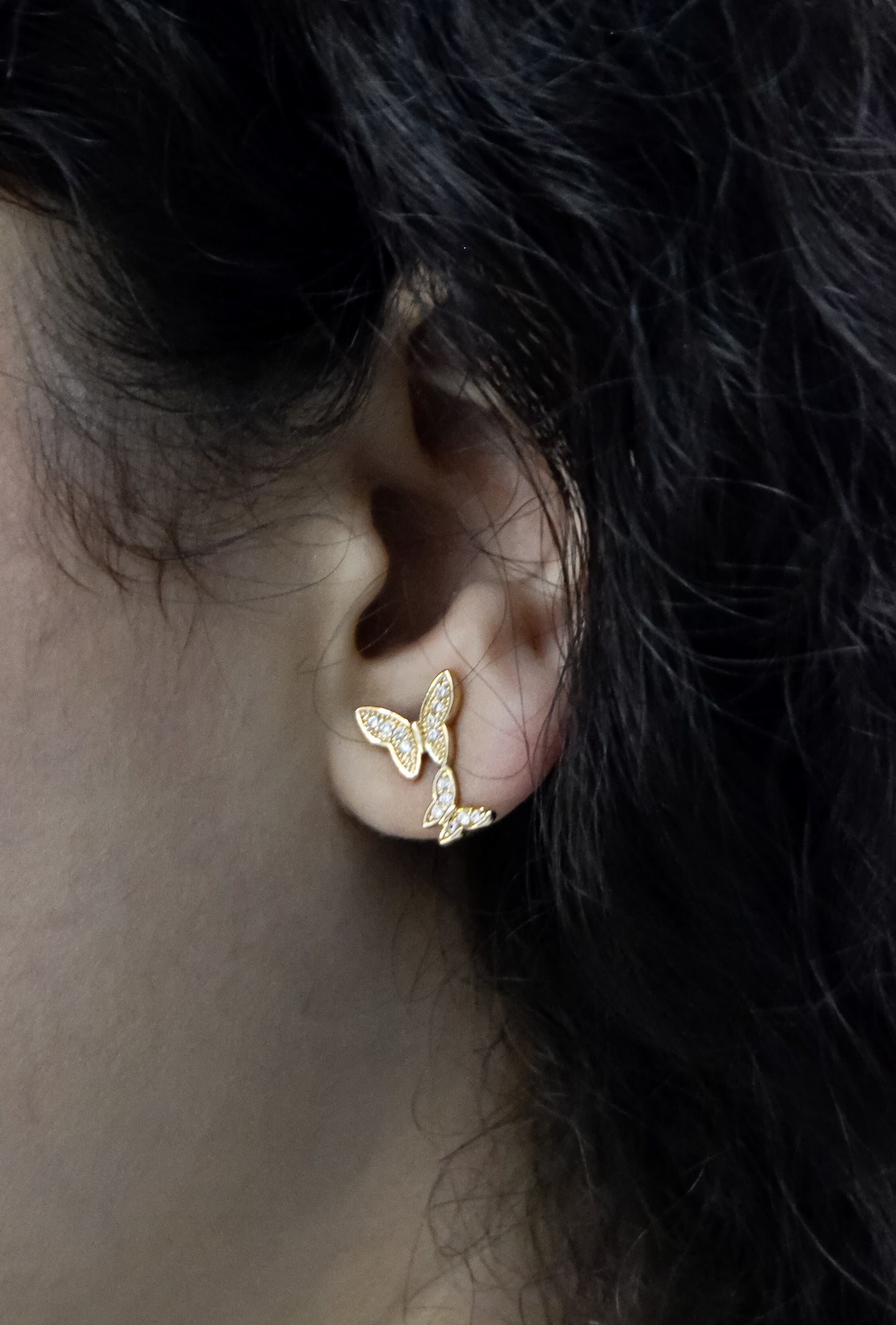 ANTI TARNISH BUTTERFLY CHAIN PENDANT NECKLACE