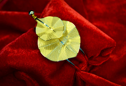 ANTI TARNISH GOLD PLATED LEAF BRACELET