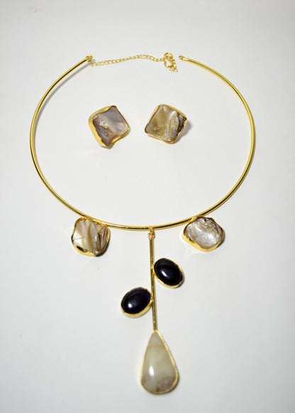 STATEMENT STONE HASLI NECKLACE