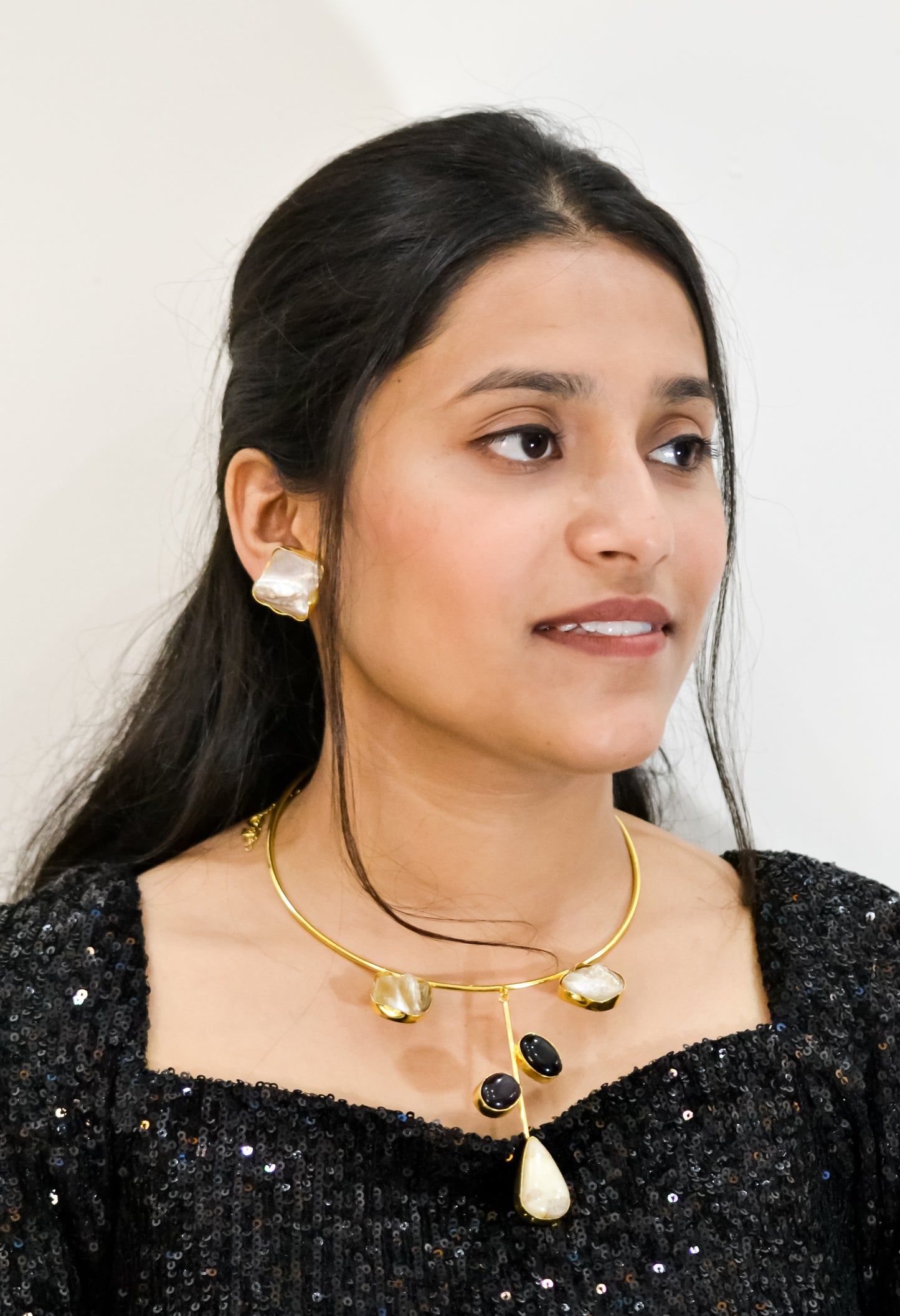STATEMENT STONE HASLI NECKLACE