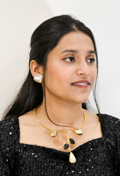 STATEMENT STONE HASLI NECKLACE