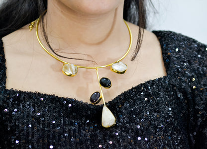 STATEMENT STONE HASLI NECKLACE