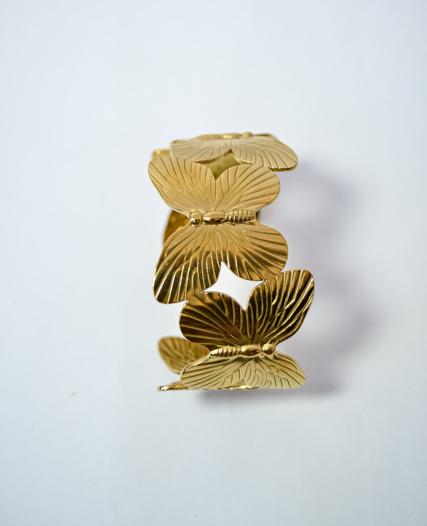 ANTI TARNISH GOLD PLATED BUTTERFLY BRACELET